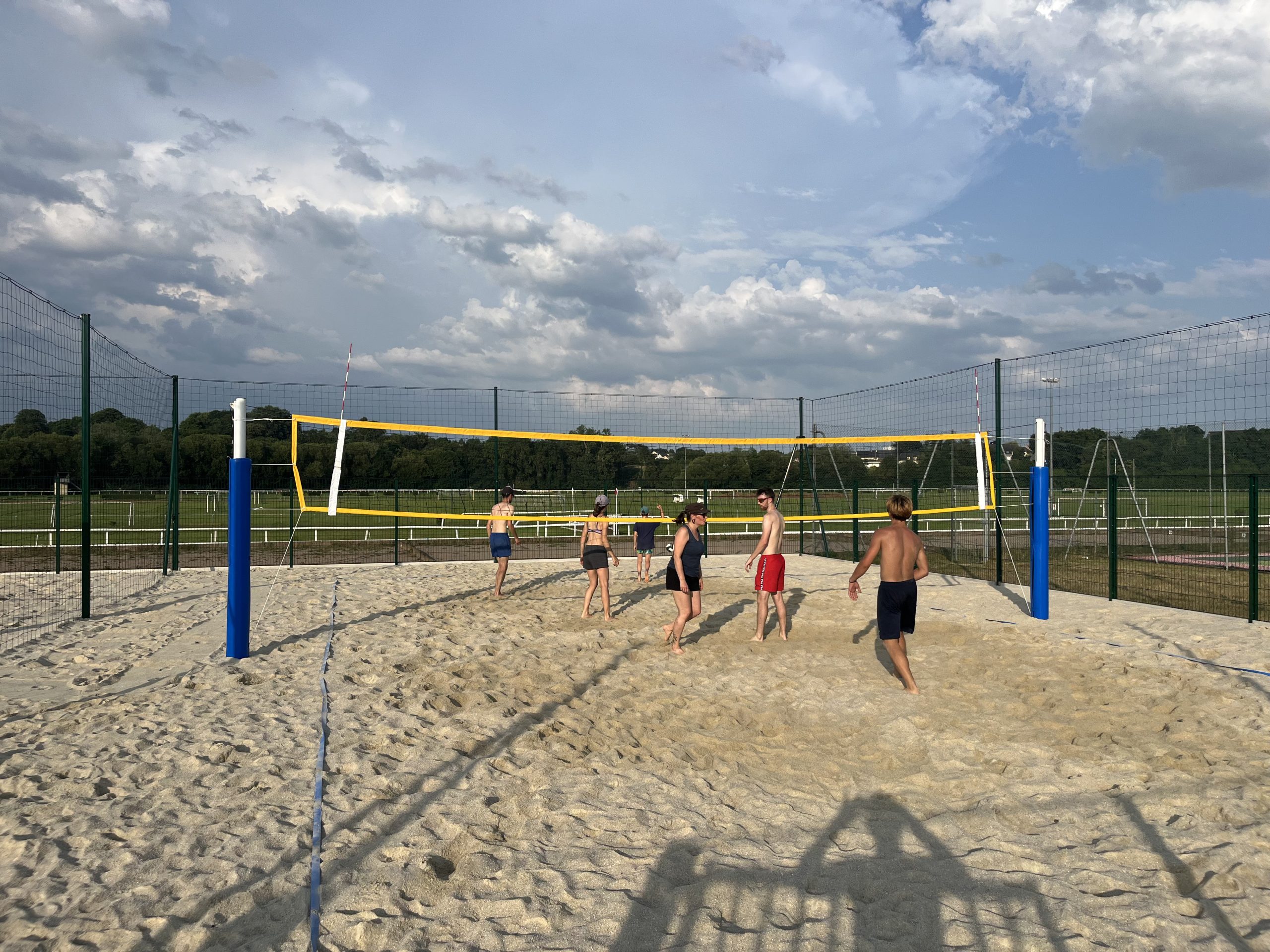 INAUGURATION DES NOUVEAUX TERRAINS DE BEACH (VOLLEY, TENNIS…)