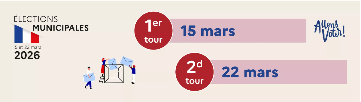 Élections municipales 2026 : êtes-vous bien inscrit sur les listes électorales ?