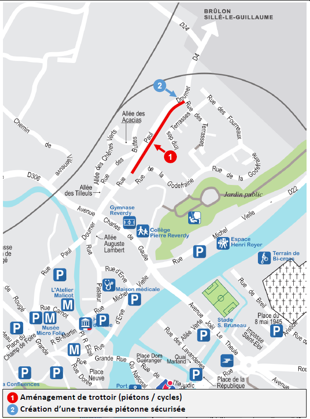 Travaux rue Paul Doumer à partir du lundi 2 mars