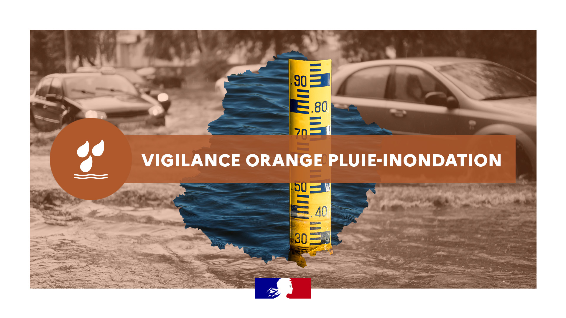 VIGILANCE ORANGE  | PLUIE – INONDATION